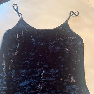 Victoria Secret Black Velvet slip. Size XS